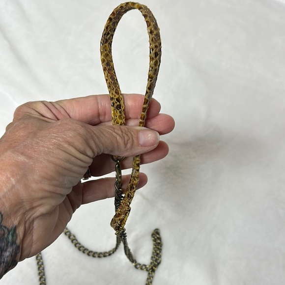 HOBO International Snakeskin Crossbody/ wristlet Bag - Picture 8 of 14